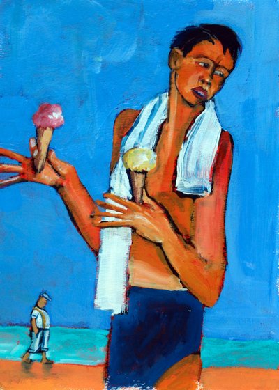Two Cornets, 2024 by Paul Powis