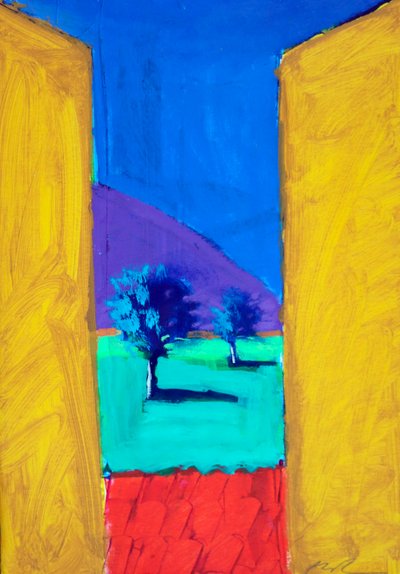 Yellow Shutters, 2024 by Paul Powis