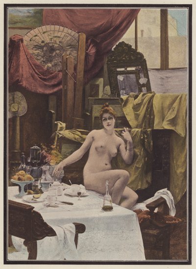 Woman in an artist