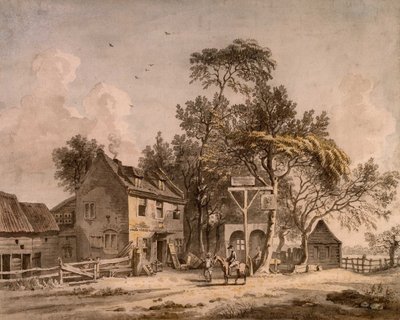 A Public House by Paul Sandby