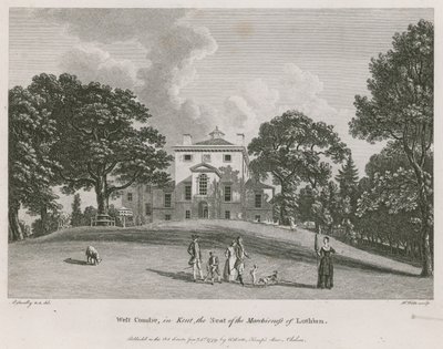 West Combe, in Kent, the Seat of the Marchioness of Lothian by Paul Sandby
