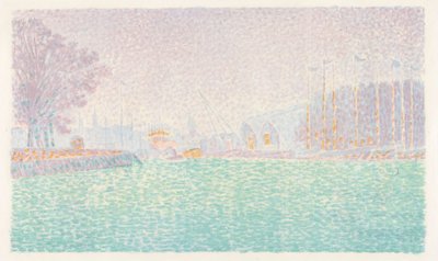 At Flushing by Paul Signac