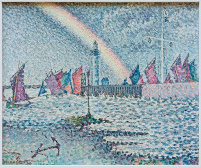 Entrance to the Port of Honfleur by Paul Signac