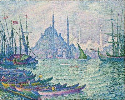 The Golden Horn, Minarets by Paul Signac