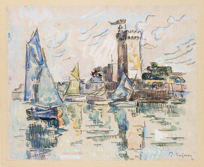 View of the Harbour at Les Sables-d