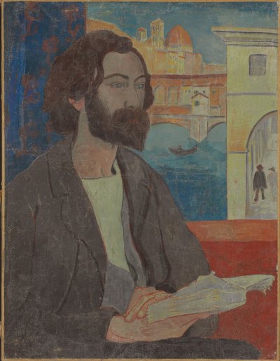 Portrait of Emile Bernard in Florence by Paul Sérusier