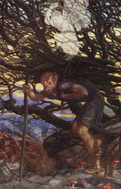 The Tempest by William Shakespeare, Act II, Scene 2 by Paul Vincent Woodroffe
