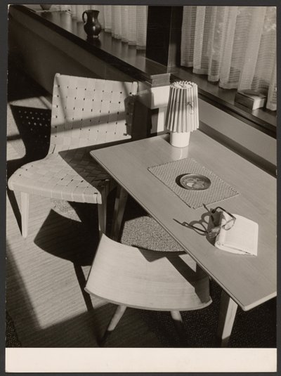Table and Chair by Paul Wolff