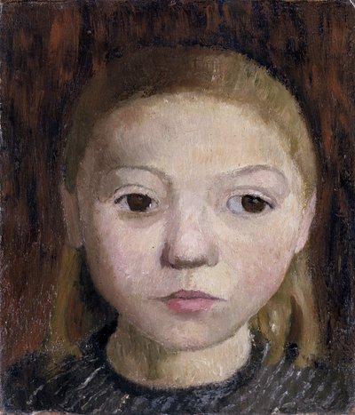 Head of a Girl by Paula Modersohn-Becker