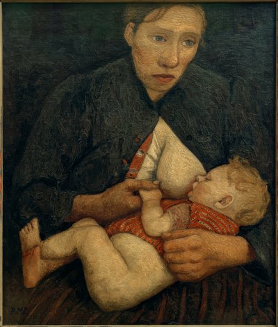 Nursing Mother by Paula Modersohn Becker