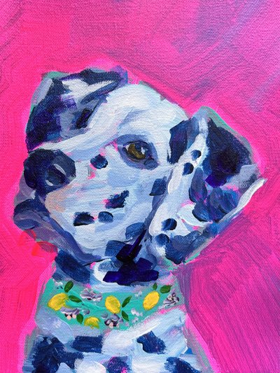 Playful Dalmatian Puppy by Pauline Wegman | Key and Sea Creative