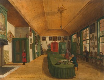 Interior of the Room of the Society 