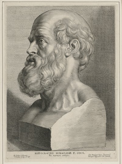 Hippocrates by Paulus Pontius
