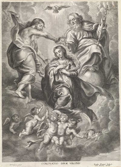 The Coronation of Mary by Paulus Pontius