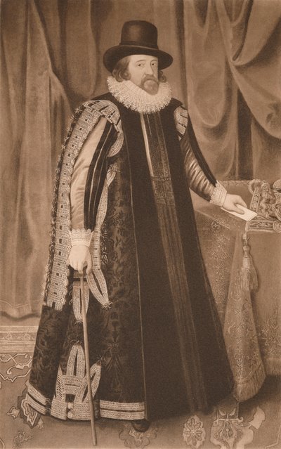 Francis Bacon, Viscount St. Albans by Paulus van Somer