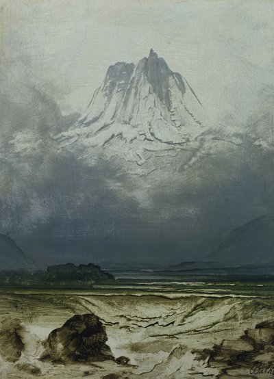 Landscape Study, Northern Norway by Peder Balke