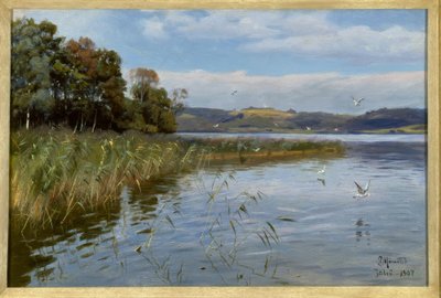 Summer Day at the Lake by Peder Monsted