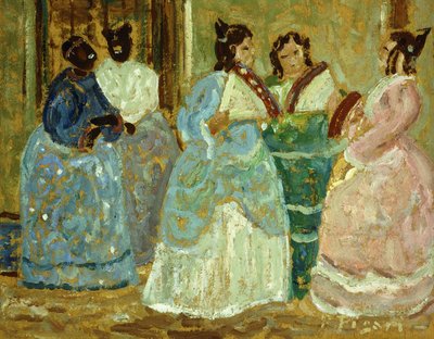 Colonial Scene by Pedro Figari