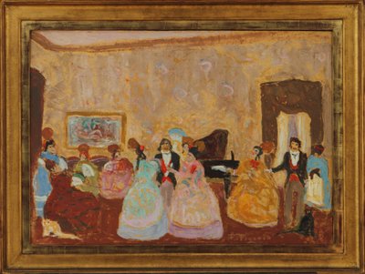 Tertulia by Pedro Figari