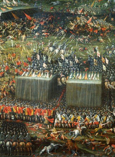 Defeat and Flight of Hungarian and Bohemian Armies (detail) by Peeter Snayers