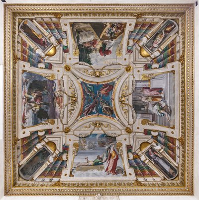 Vault with episodes of the Odyssey, Room of Ulysses by Pellegrino Tibaldi