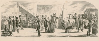 Bartholomew Fair, London: Sunday before the fair, Greenwich by Percy Cruikshank