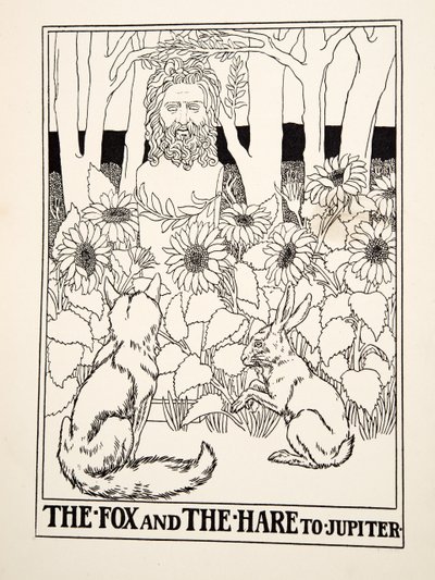 The Fox and the Hare to Jupiter, from A Hundred Fables of Aesop by Percy J. Billingshurst