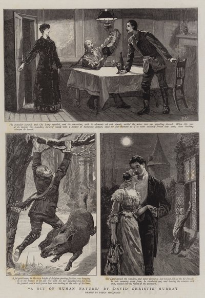 A Bit of Human Nature, by David Christie Murray by Percy Macquoid
