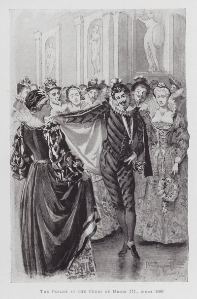 Dancing: The Pavane at the Court of Henri III, circa 1580 by Percy Macquoid