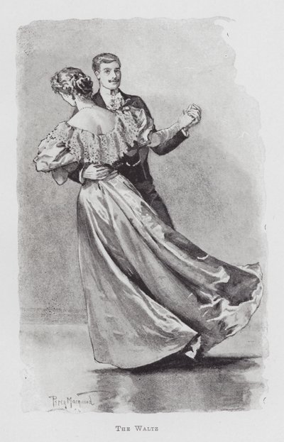 Dancing: The Waltz by Percy Macquoid