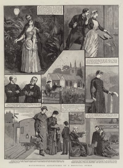 Matrimonial Adventures of a Hospital Nurse by Percy Macquoid