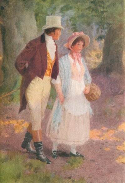 Illustration for Adam Bede by George Eliot by Percy Tarrant