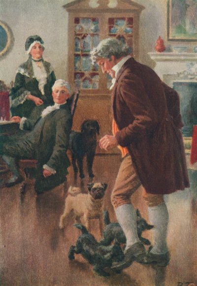 Illustration for Adam Bede by George Eliot by Percy Tarrant