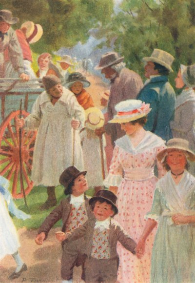 Illustration for Adam Bede by George Eliot by Percy Tarrant