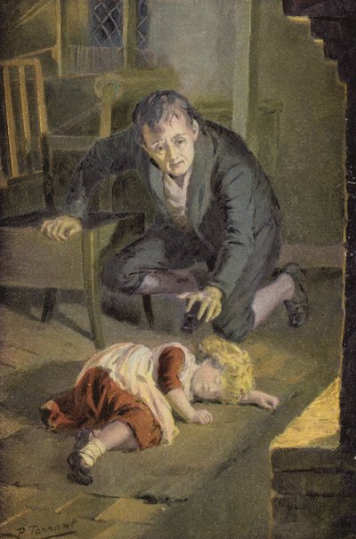 Illustration for Silas Marner by George Eliot by Percy Tarrant