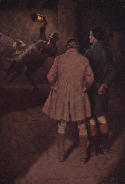 Illustration for Wuthering Heights by Emily Bronte by Percy Tarrant