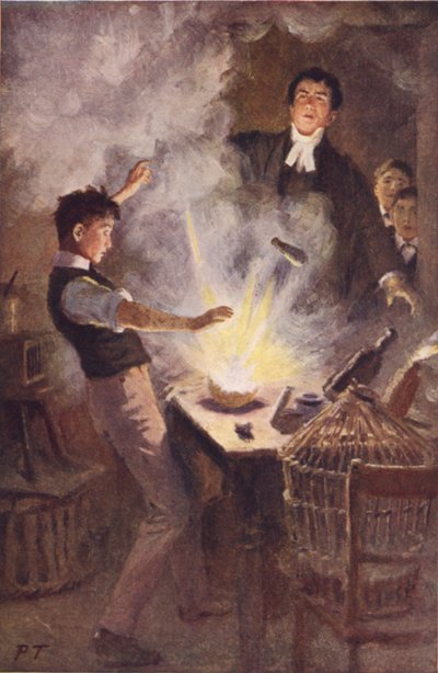 Up Went the Whole into a Great Blaze by Percy Tarrant