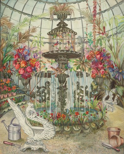 Conservatory Fountain by Perkins Harnly and Nicholas Zupa