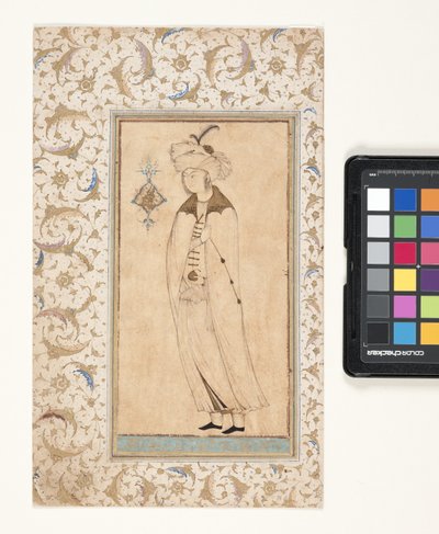 Portrait Of A Young Nobleman by Persian School