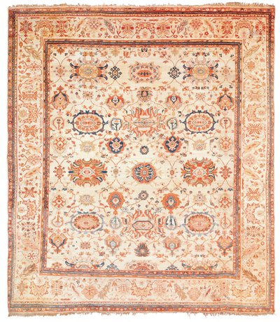 Ziegler Carpet, Sultanabad District, West Persia, c.1880 by Persian School