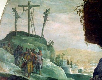 Calvary (detail) by Peter (1548 1628) Candid