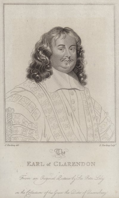 Edward Hyde by Peter (after) Lely