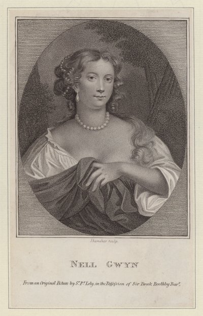 Nell Gwyn, Mistress of King Charles II by Peter (after) Lely