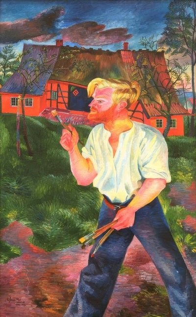 Painter Peter August Böckstiegel – Arrode – The Painter of His Homeland by Peter August Böckstiegel