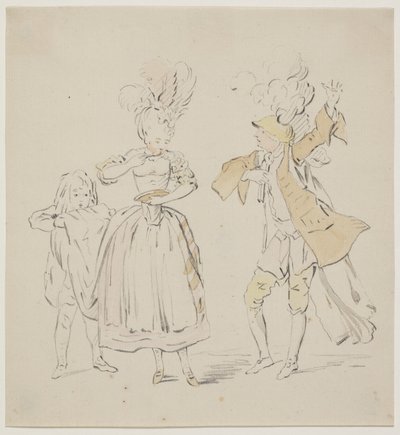 Scene from Johan Herman Wessel
