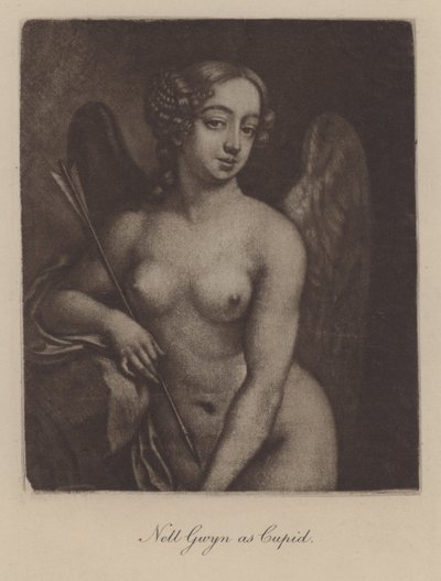 Nell Gwyn as Cupid by Peter Cross