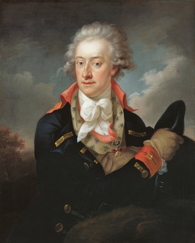 Portrait of Alois I von Liechtenstein (Luis I), Prince of Liechtenstein (1781-1805) by Peter Edward Stroehling