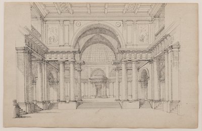Architectural Elevation by Peter Hubert Des Vignes