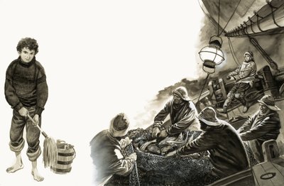 A Day in the Life of... a Galley Boy by Peter Jackson