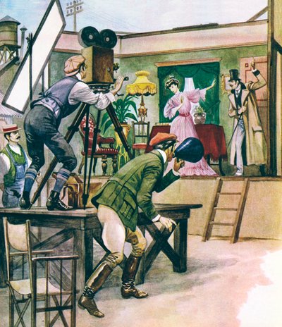 An early film being made by Peter Jackson